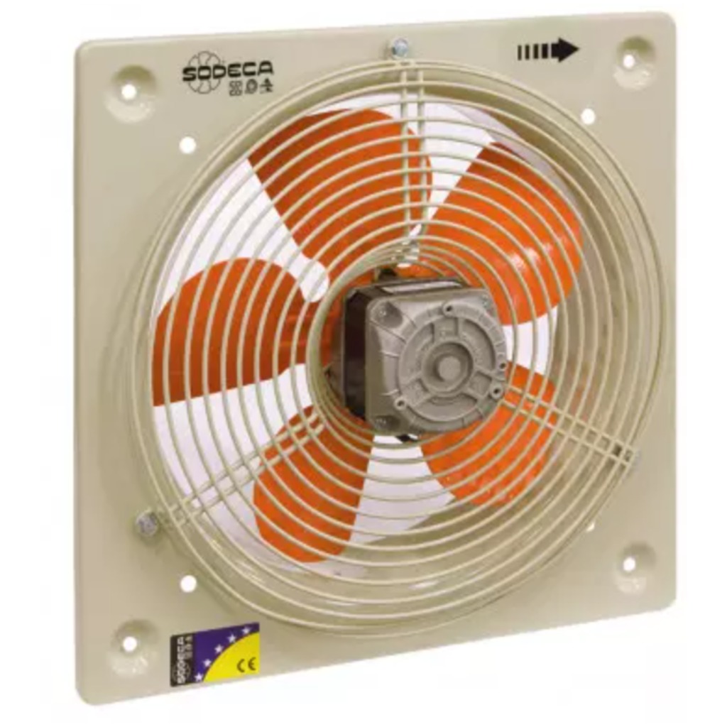 Ventilateur axial mural de petit diamètre Sodeca HCD