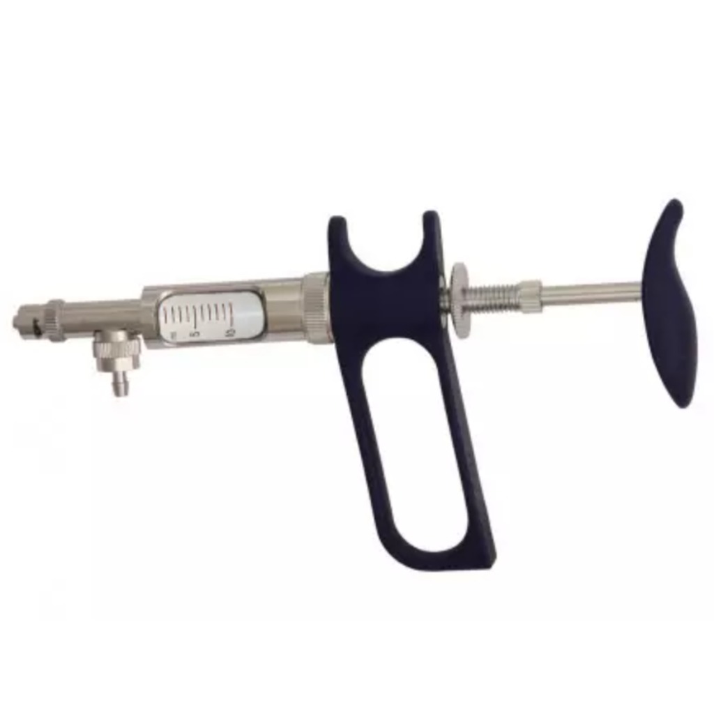 Siringa Socorex da 10 ml con tubo e ago di aspirazione, graduazioni da 1 ml