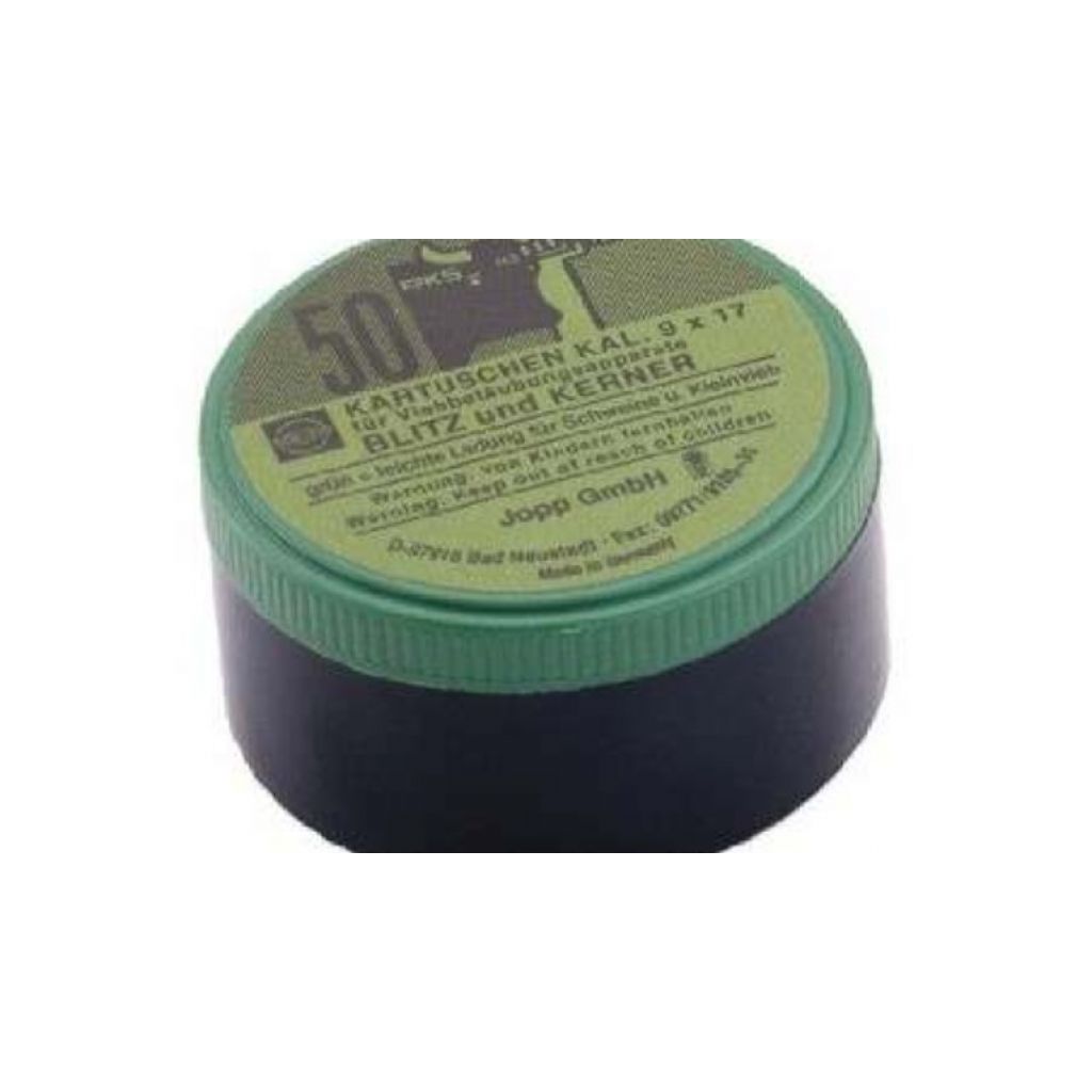 Cartuccia di polvere da sparo Blitz-Kerner Green per animali leggeri