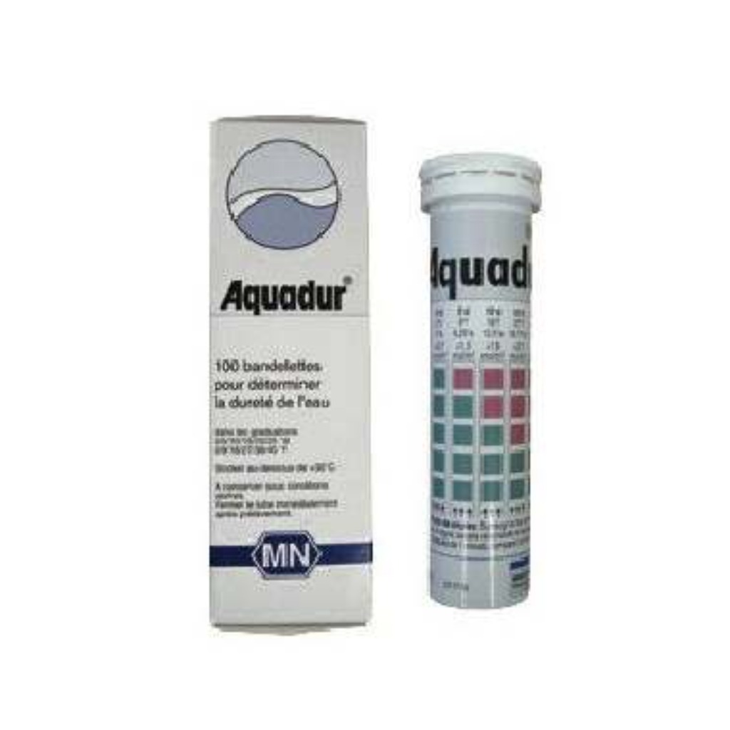 Aquadur - Indicateur de dureté de l'eau 100 unités