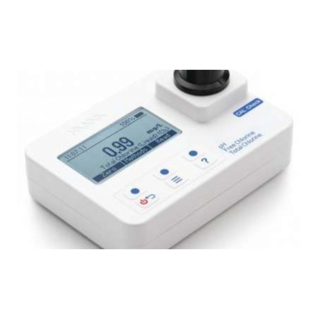 Photomètre portable Chlore libre, total et pH (0,00 à 5,00 mg/L 6,5 à 8.