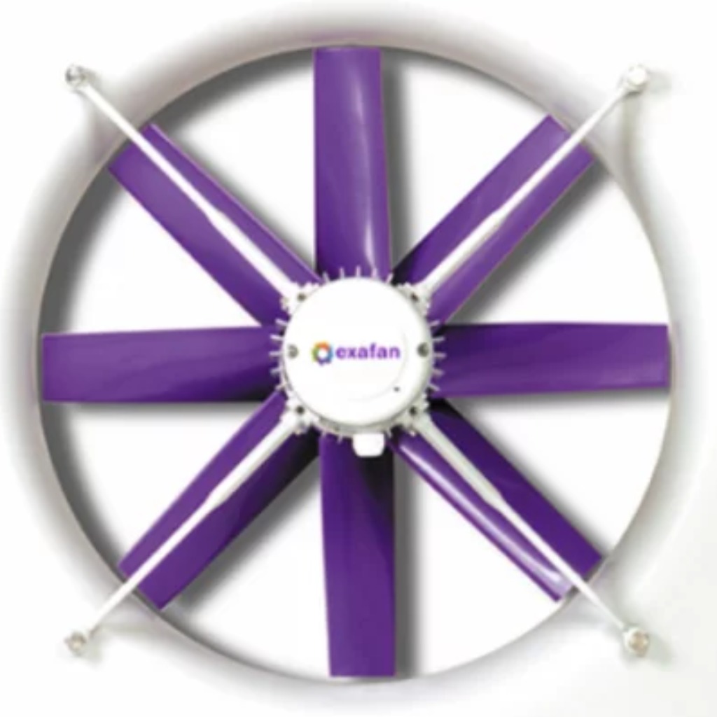 Ventilateur mural monophasé Exafan EU-50 50 Hz