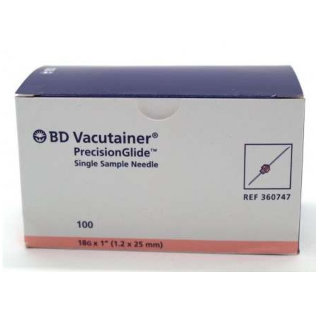 Igły Vacutainer, opakowania po 100 sztuk
