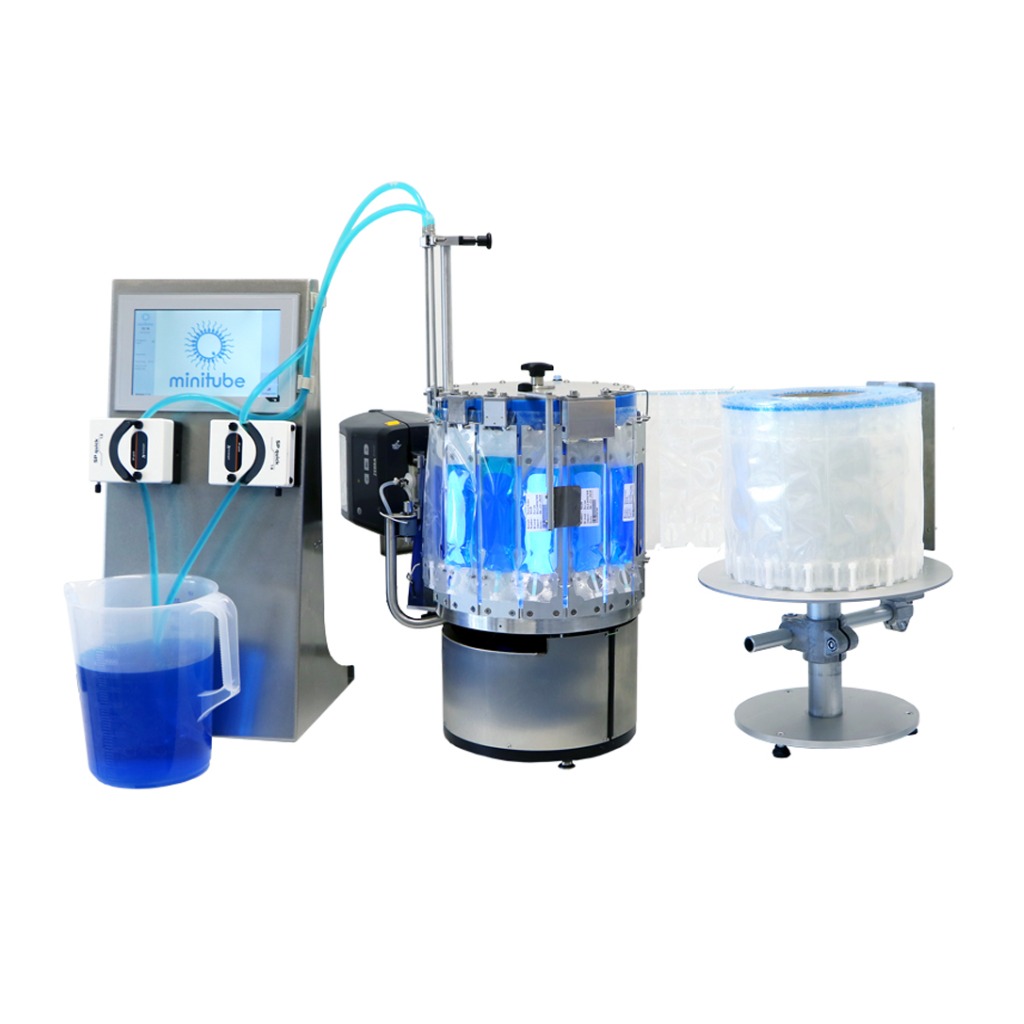 QT-Packer, fully automated boar semen packaging machine